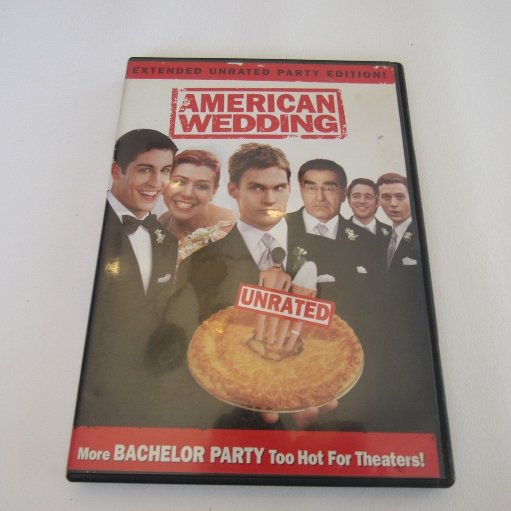 American Wedding DVD Extended Unrated Party Edition American Pie 3 Movie‎ 2003